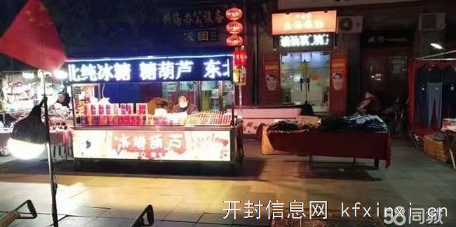 北书店街夜市摊位出租，不能经营食品，其他均可！