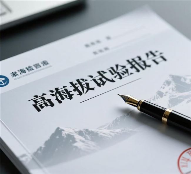 高海拔试验报告